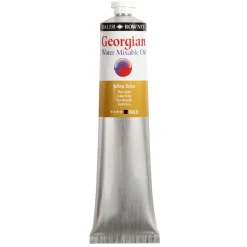 Georgian Water Mixable Oil Colour, vannløselig oljemaling 200 ml Yellow Ochre 663