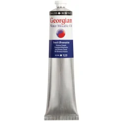 Georgian Water Mixable Oil Colour, vannløselig oljemaling 200 ml French Ultramarine 123