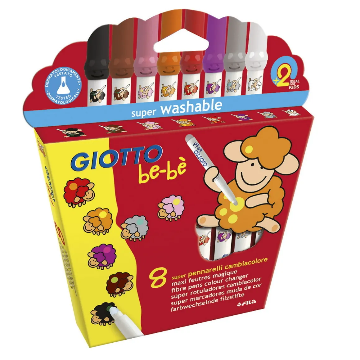 Giotto Be-bè Change Color 8p