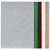 Glitterark i nydelige julefarger til julehobby, 10 ark i A4-format, 190 g/m²