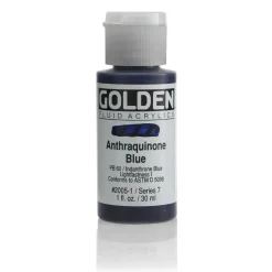 Golden Fluid Acrylics 30 ml - 2005 Anthraquinone Blue
