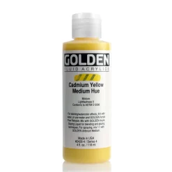 Golden Fluid Acrylics 118 ml - 2428 Cadmium Yellow Medium Hue