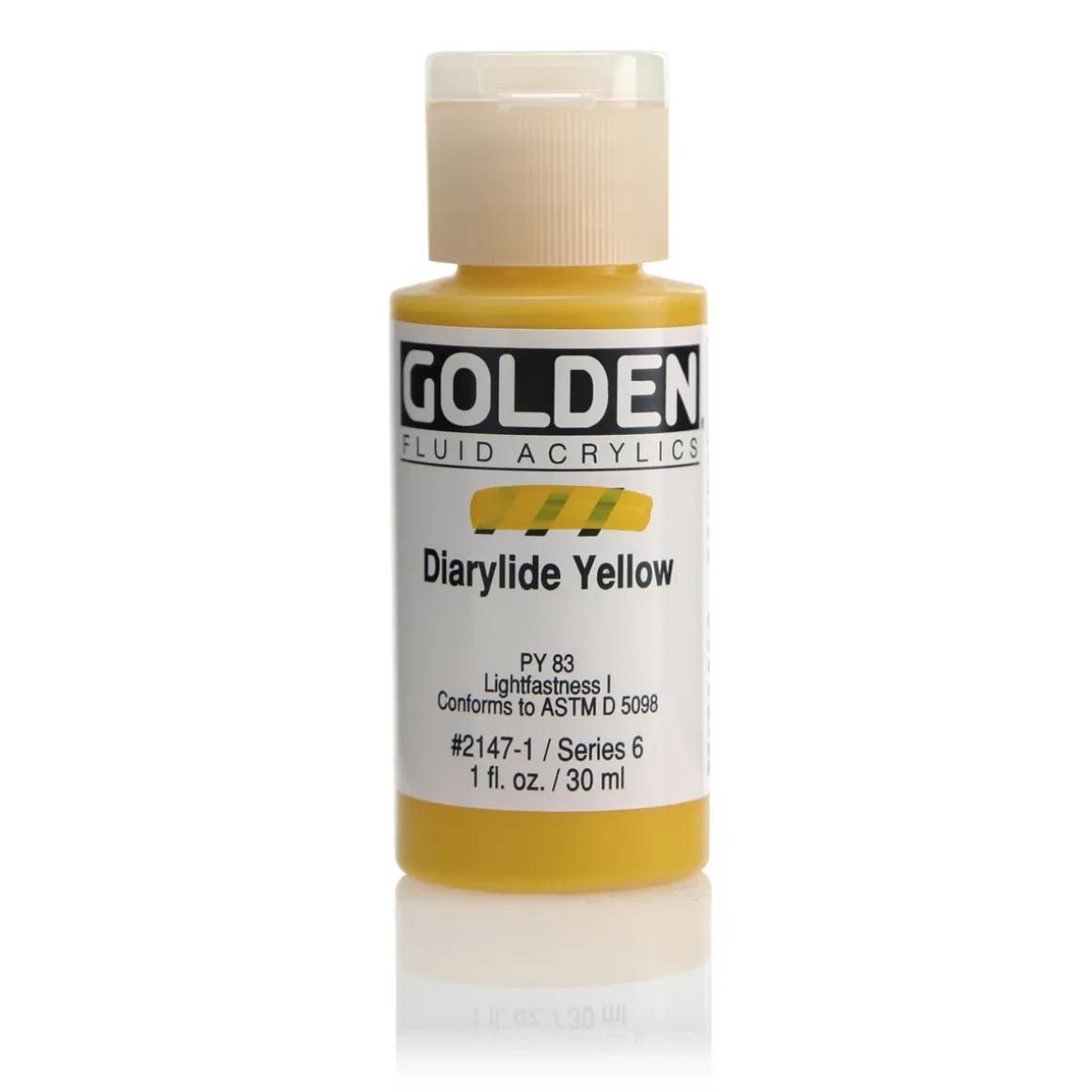 Golden Fluid Acrylics 30 ml - 2147 Diarylide Yellow