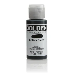 Golden Fluid Acrylics 30 ml - 2195 Jenkins Green