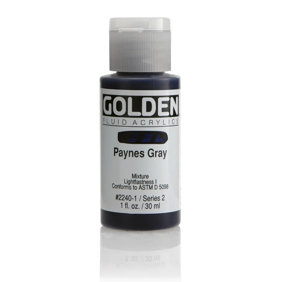 Golden Fluid Acrylics 30 ml - 2240 Paynes Gray