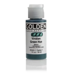Golden Fluid Acrylics 30 ml - 2443 Viridian Green Hue