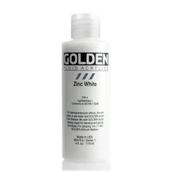 Golden Fluid Acrylics 118 ml - 2415 Zinc White