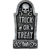 Gravstein med teksten Trick or Treat – 59 cm høy