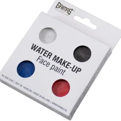 Grimas Make-Up Basic – 4 vannbaserte ansiktsmalinger til Halloween og karneval!