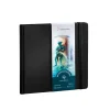 Hahnemühle akvarellbok i lommeformat 19,5×19,5 cm – 100 % bomull, vekt 250 gram