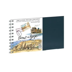 Hahnemühle Travel Book, spiralbundet akvarellblokk, 14×22 cm, 25 ark, 300 g/m²