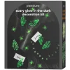 Halloween glow in the dark – 75 selvlysende edderkopper og 6 hender + spindelvev