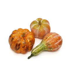 Halloween Små gresskar 3 stk