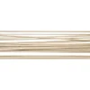 20 halve rundstaver – lengde 50 cm, bredde 6 mm, dybde 3 mm