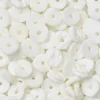 90–100 heishi beads / heishi-perler av ekte skjell