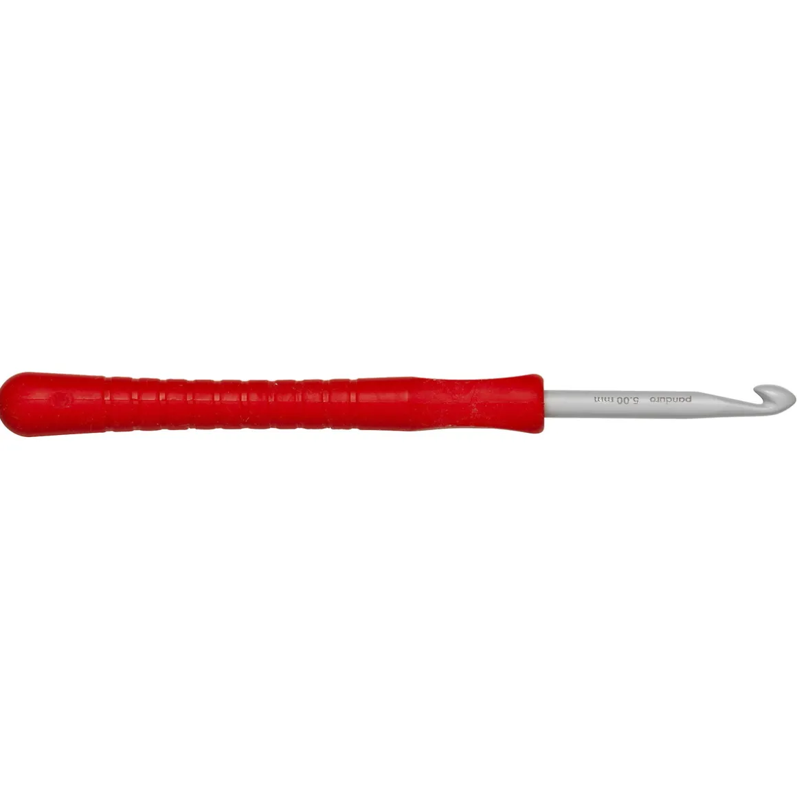 Heklenål Easy Grip, lengde 14 cm Ø5,0 mm – aluminium