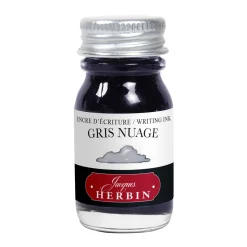Herbin Fountain Ink 10 ml, blekk til reservoarpenner – grå / gris nuage