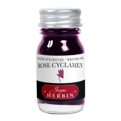 Herbin Fountain Ink 10 ml, blekk til reservoarpenner – rosa / rose cyclamen