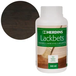 Herdins lakkbeis 300 ml – 717 svartbrun