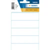 Herma Etikett hvit 21x82 mm 35-pk.