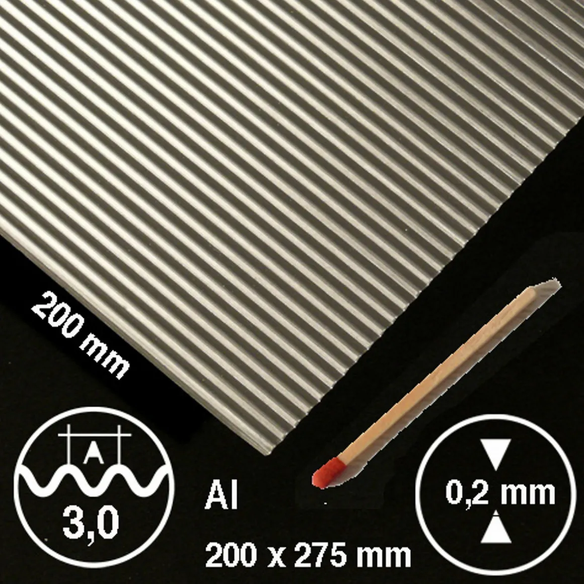 Hermoli ark Aluminium 3 mm