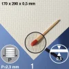 Hermoli ark m struktur 2,3 mm