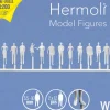Hermoli stående figurer 1:200