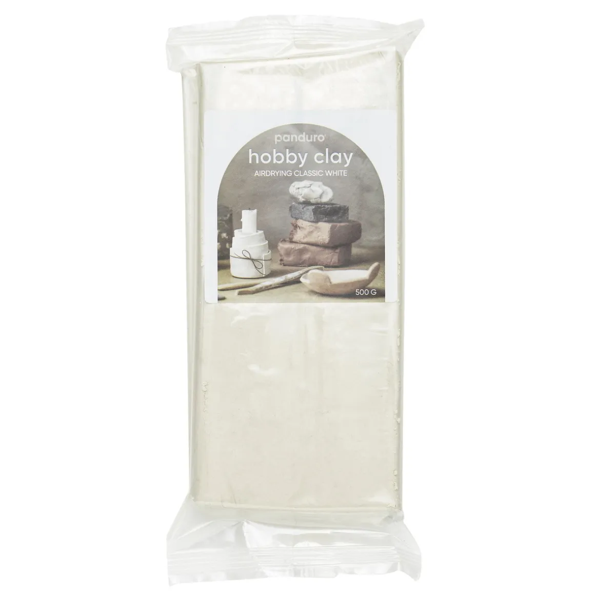 Hobby Clay Classic Hvit 500 g