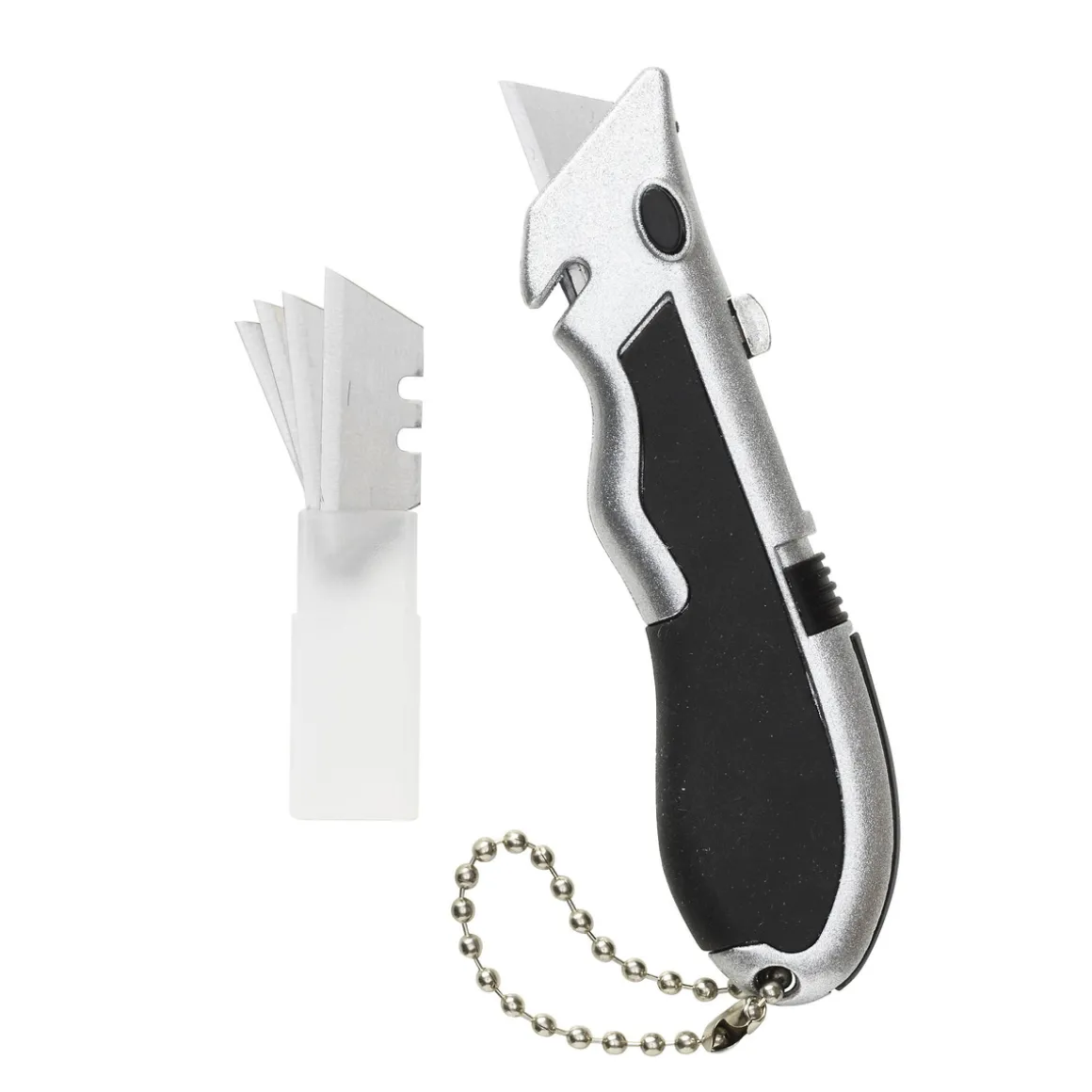 Hobbykniv i hendig format, lengde 9 cm, inkludert 5 stk. reserveblader