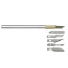 Hobbykniv metall 6 ulike blad