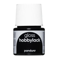 Hobbylakk gloss Black 45 ml