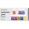 Hobbylakk gloss 8×20 ml Basic – 8 blanke basisfarger