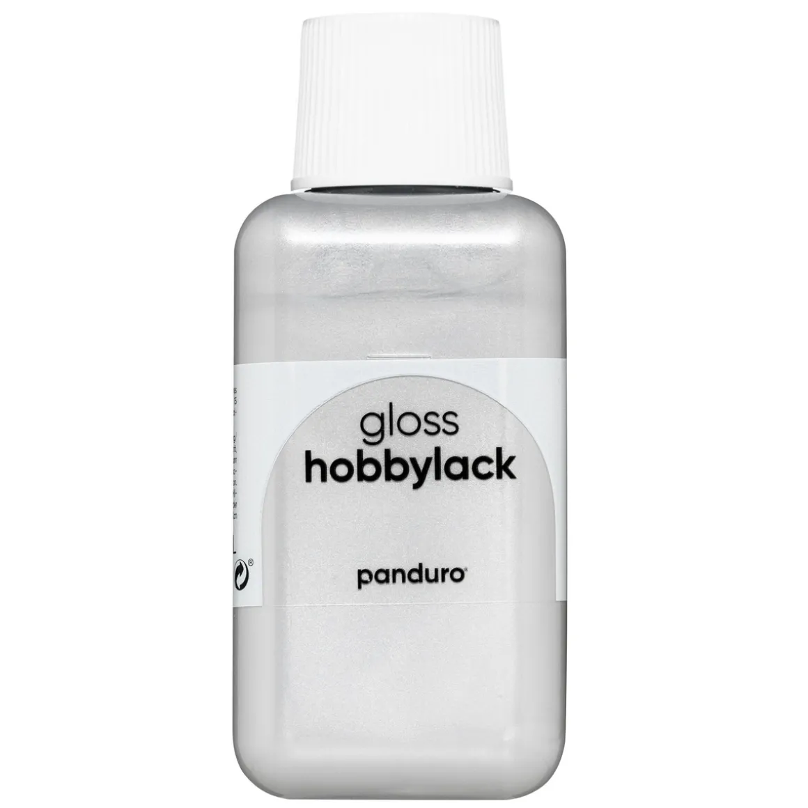Hobbylakk gloss 250 ml sølv