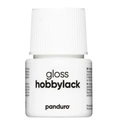 Hobbylakk gloss White 45 ml