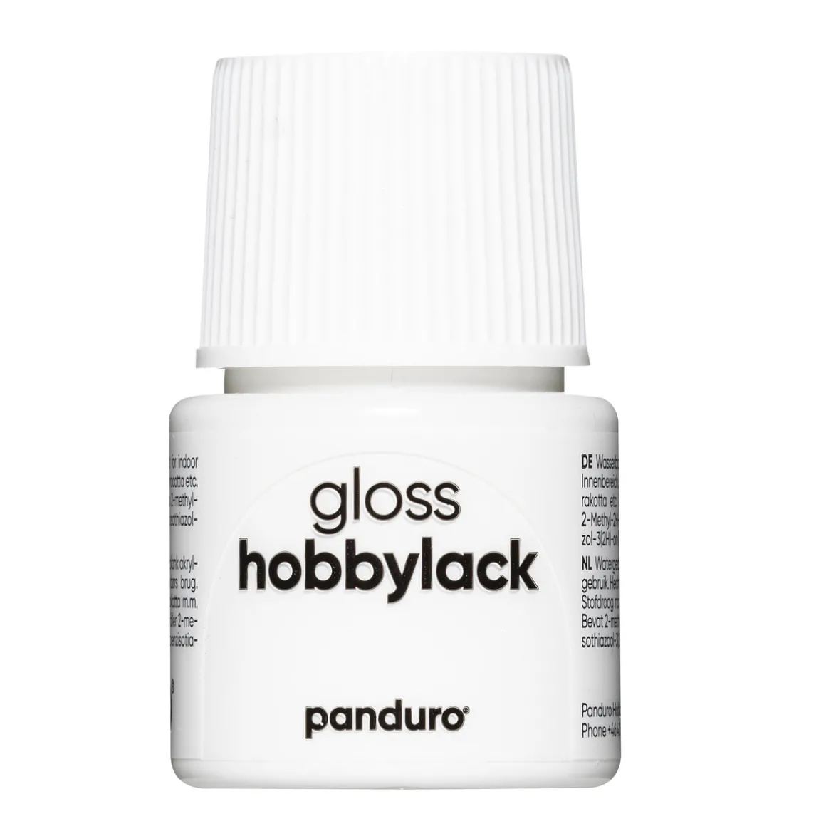 Hobbylakk gloss White 45 ml
