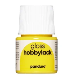 Hobbylakk gloss Yellow 45 ml