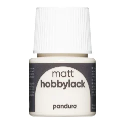 Hobbylakk matt Ant.white 45ml