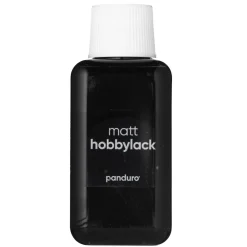Hobbylakk matt Black 250 ml