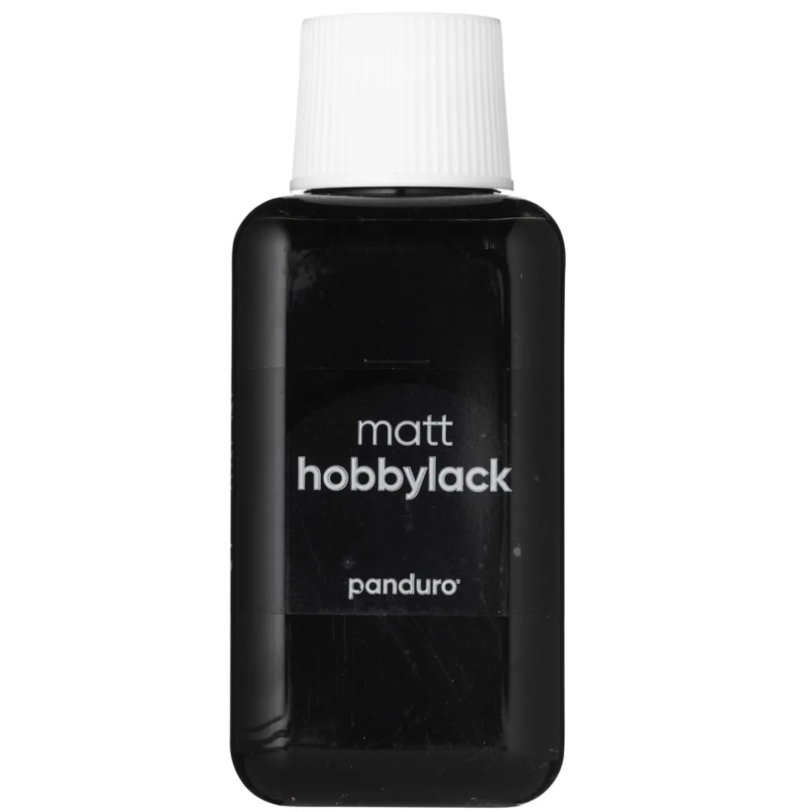 Hobbylakk matt Black 250 ml
