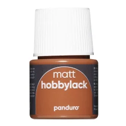 Hobbylakk matt Brown 45 ml