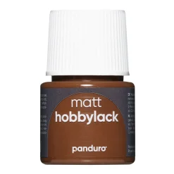 Hobbylakk matt Dark Brown 45ml