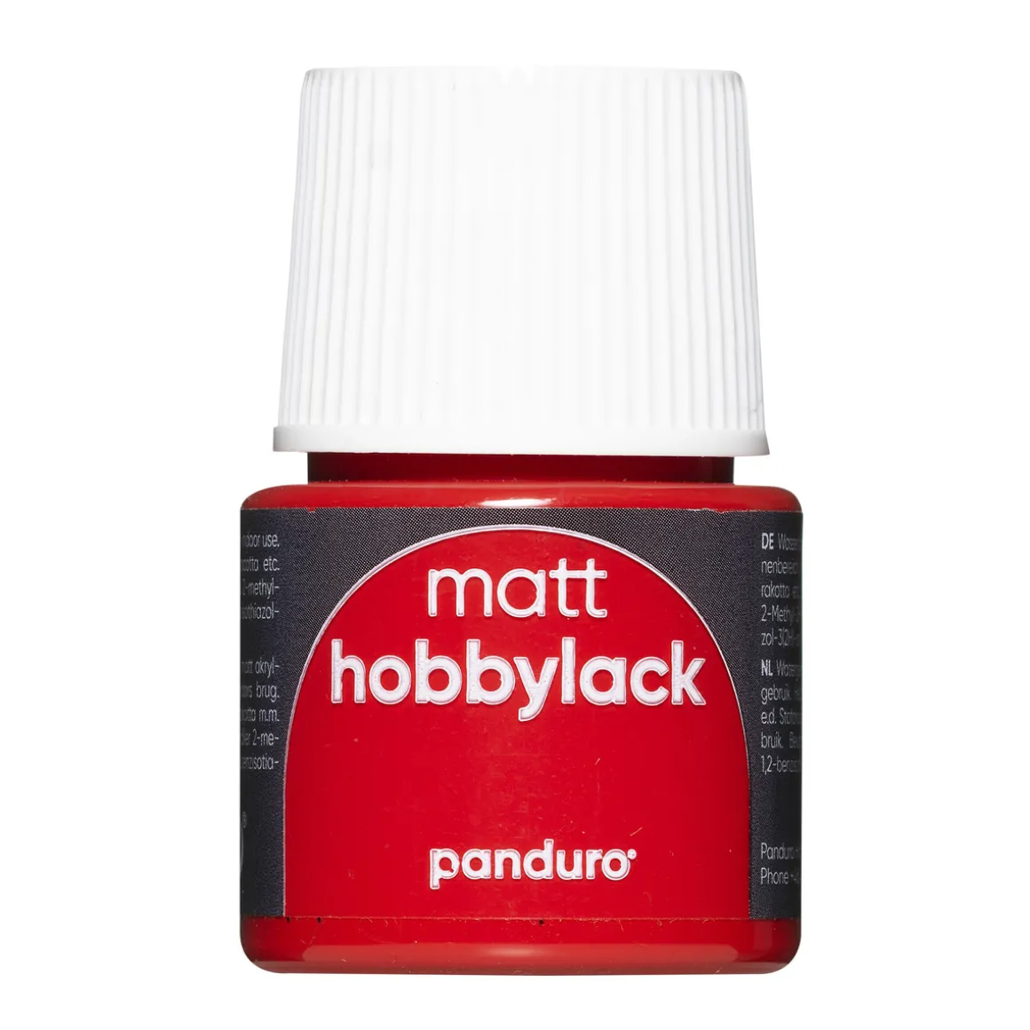 Hobbylakk matt X-mas Red 45 ml
