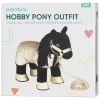 Hobby Pony – komplett utstyr med dekken, sko og tilbehør i glitrende gull!