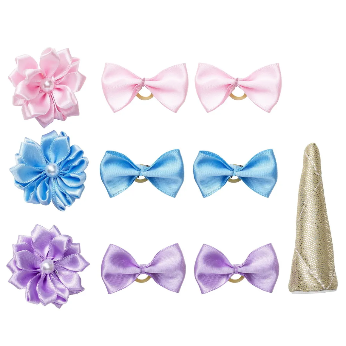 Hobby Pony Unicorn kit – bli en enhjørning! 6 sløyfer, 3 blomster og 1 horn