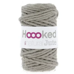 Hooked Natural Jute 350 g – Cinnamon taupe JT001