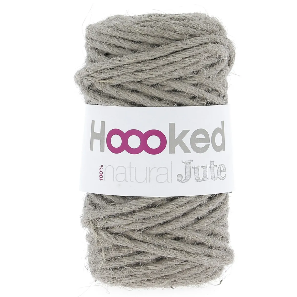 Hooked Natural Jute 350 g – Cinnamon taupe JT001