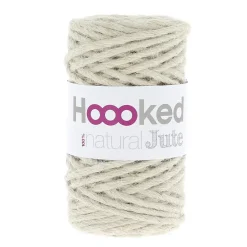 Hooked Natural Jute 350 g – Vanilla cream JT005