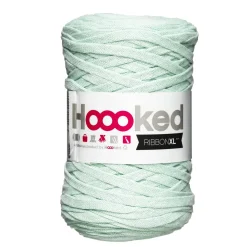 Hooked Ribbon XL garn 250 g mint – RXL46 Early dew