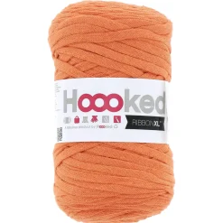 Hooked Ribbon XL garn 250 g oransje – RXL36 Dutch Orange