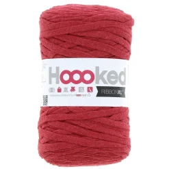 Hooked Ribbon XL garn 250 g rød – RXL34 Lipstick red